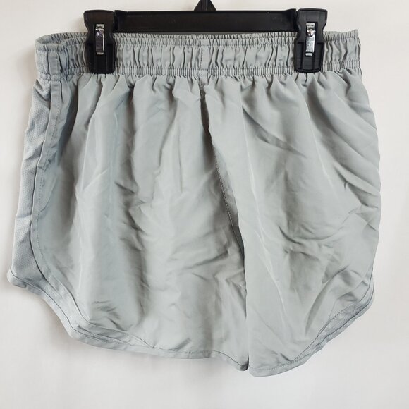 Nike Dri Fit Womens Sz Large Grey Shorts Elastic Drawstring Waist Under Wear - Picture 3 of 9